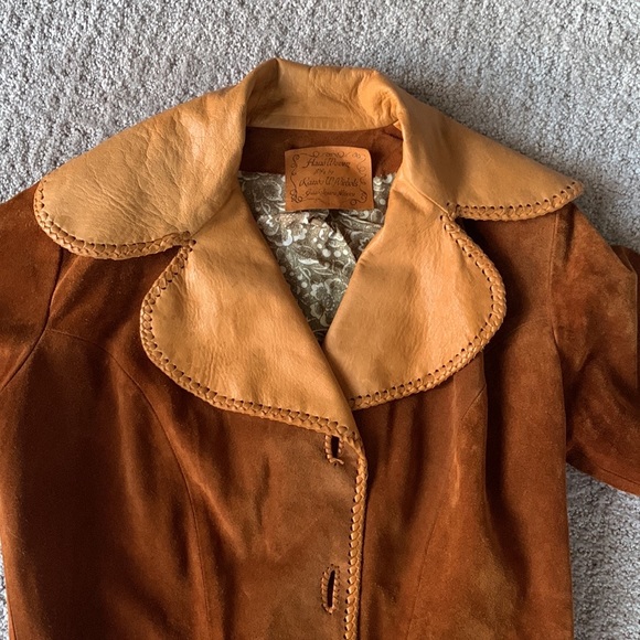 Vintage Mexican Leather Jacket 🤠 - Picture 8 of 8